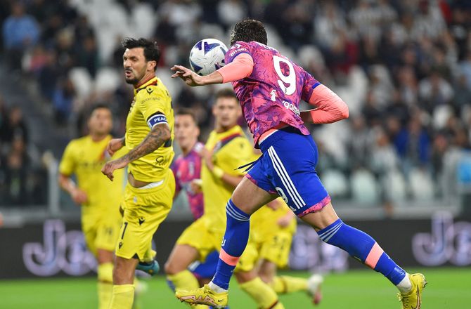 Serie A -Juventus smadrede Bologna og kom tilbage på sejrskurs
