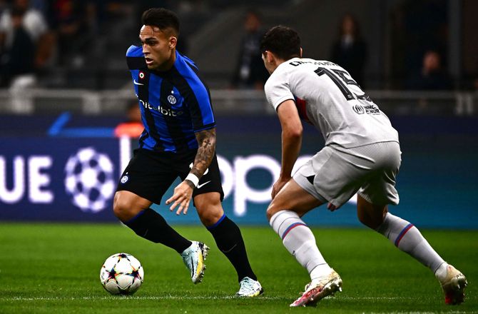 CL -Martinez forhandlede med Barca: Jeg er et Inter-symbol