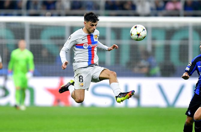 CL -SLUT: Inter - Barcelona minut for minut