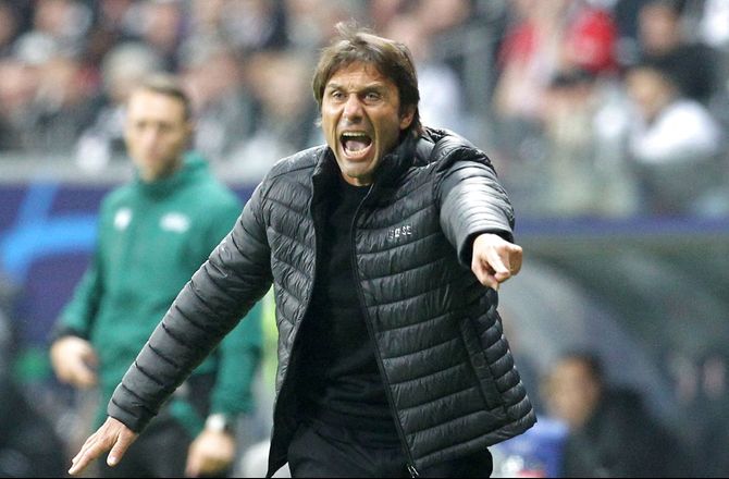 CL -Antonio Conte tilfreds trods manglende Tottenham-skarphed
