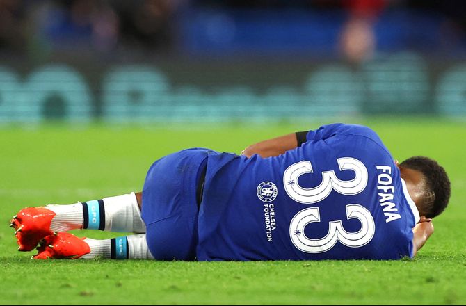 CL -Fofana skadet for Chelsea: Vi er bekymrede