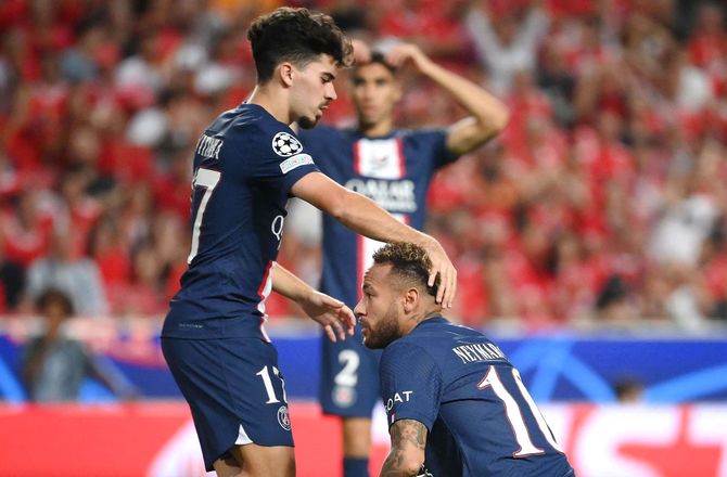 CL -PSG skuffede mod Benfica: Resultatet er under forventning