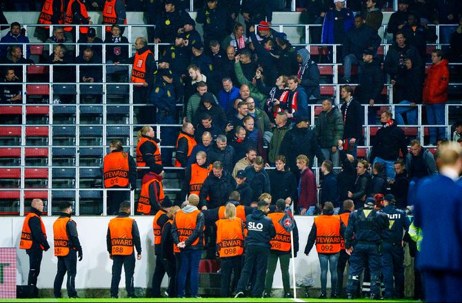 Europa League -Politiet anholder tre hollandske bøller i Herning