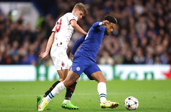 CL -Milan-kant: Reece James min hidtil sværeste modstander