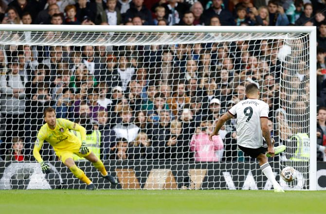 Premier League -Mitrovic efter remis: Selvfølgelig er vi skuffede