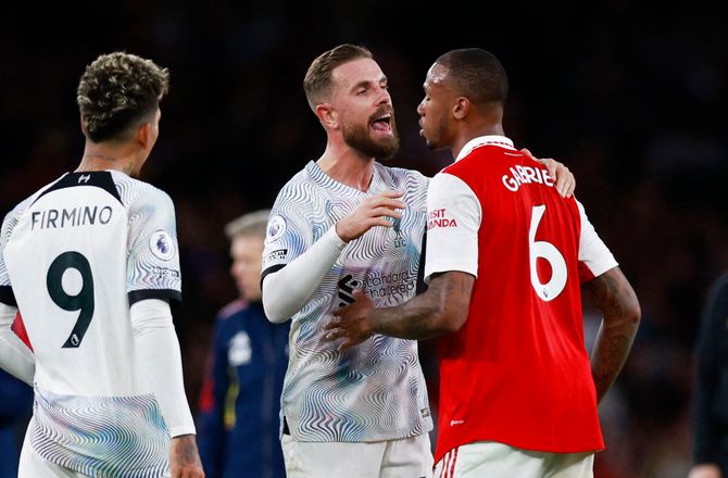 Premier League -Henderson straffes ikke for Gabriel-skænderi