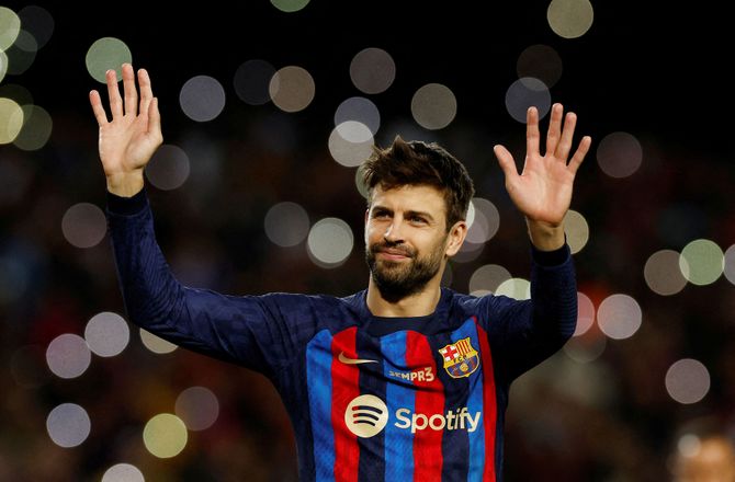 La Liga -Laporta om Piques afsked: Var nok ikke stoppet hvis han var fast mand