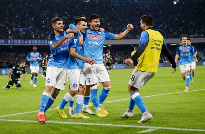 Serie A -Napoli slog Empoli og er nu på ti Serie A-sejre i streg