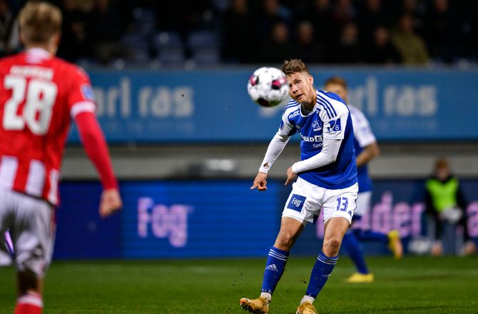 3F Superliga -Lyngby-talent blev genforenet med Kjærgaard: Det var fedt