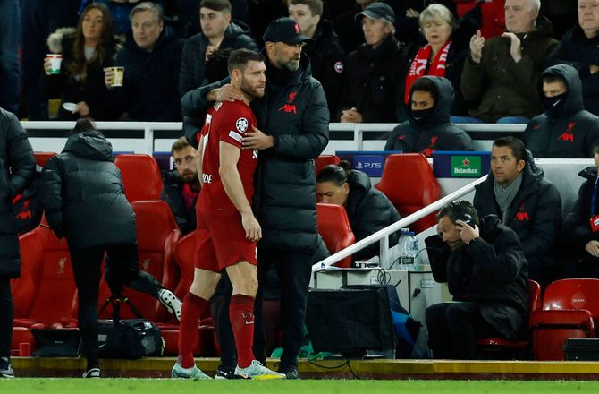 Premier League -Milner nåede 600 PL-kampe: Helt utroligt