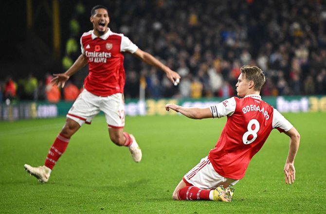 Premier League -Glad Ødegaard: Er på mit højeste niveau nogensinde