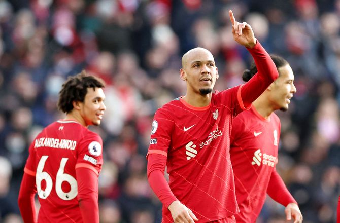 Premier League -Fabinho forstår ikke Alexander-Arnold-kritik: Vil ikke høre på det