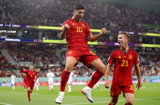 VM -Asensio var i hopla for Spanien: Vi skal bare fortsætte