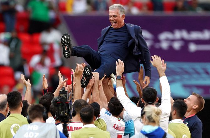 VM -Iran-boss nedtoner trusler: Verden er fuld af dumheder