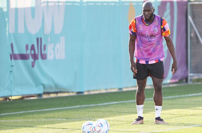 VM -Skadesfri Romelu Lukaku er foran tidsplanen for Belgien