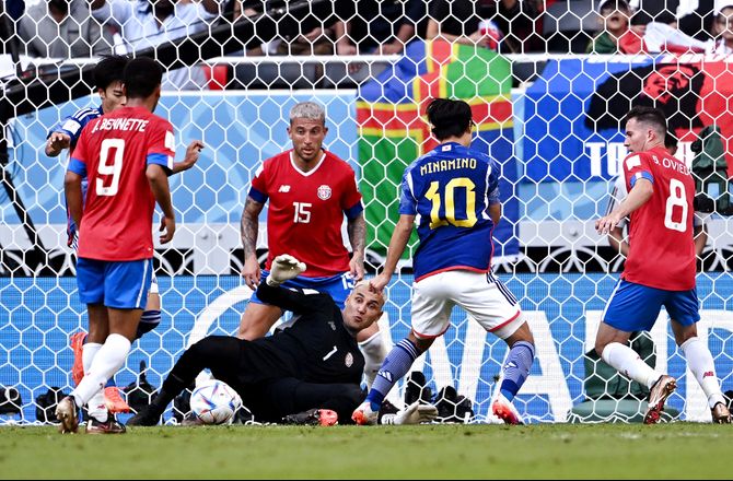 VM -SLUT: Japan - Costa Rica minut for minut