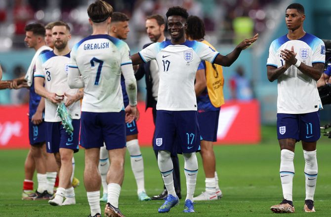 VM -Grealish elsker Saka: Må være den rareste nogensinde
