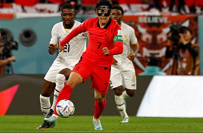 VM -SLUT: Sydkorea-Ghana minut for minut