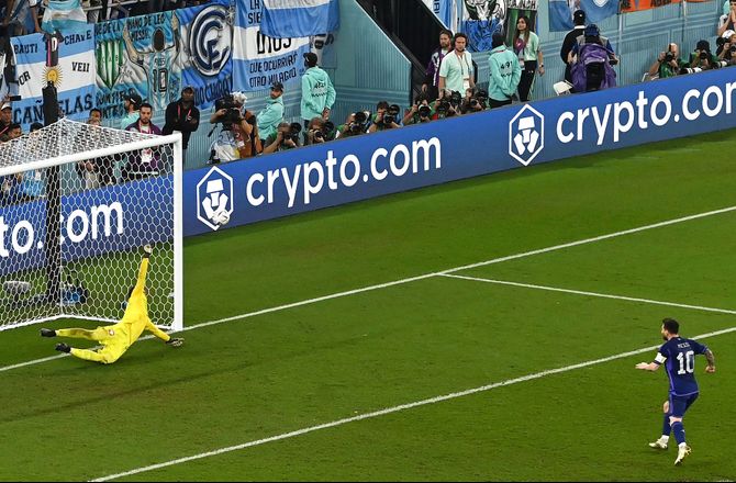VM -Szczesny tog Messi-straffe: Et stort øjeblik i karrieren