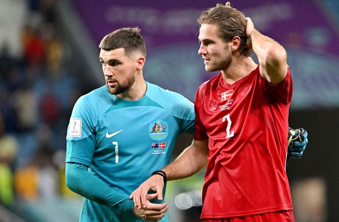VM -Mathew Ryan snakker om karma: Rart at slå Danmark