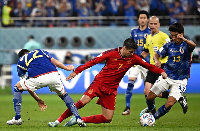 VM -Morata efter choknederlag: Vigtigste er at vi er videre
