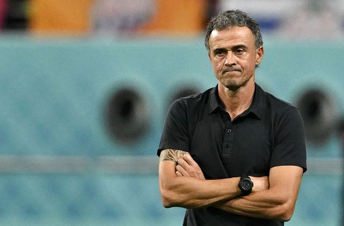 VM -Spanien var kortvarigt ude af VM: Enrique vidste intet