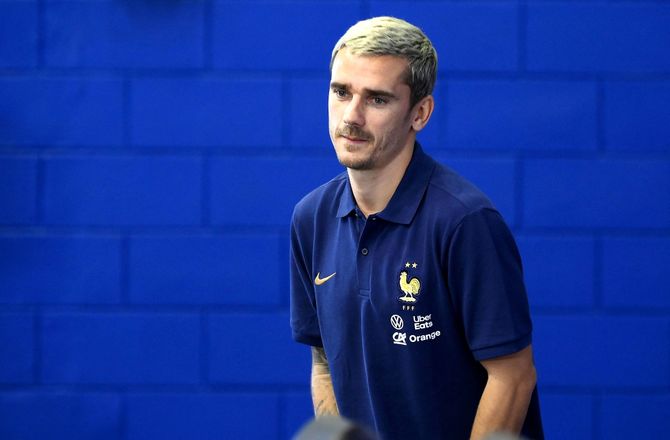 VM -Griezmann om kontroversielt VM: En smule ukomfortabel