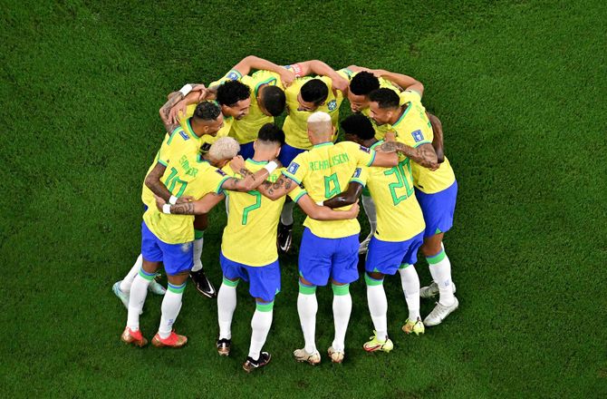 Velsmurt brasiliansk maskine hakkede Sydkorea i småstykker