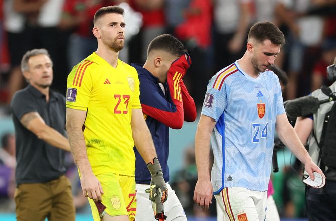 VM -Unai Simon efter VM-exit: Vi var det bedste hold på banen