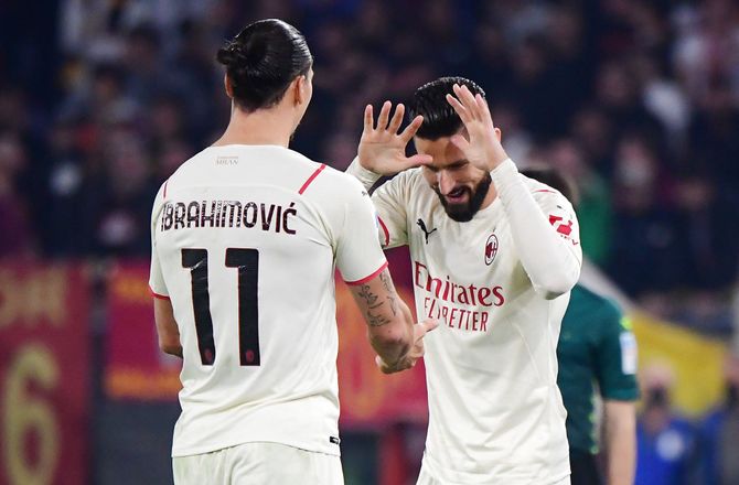 VM -Zlatan roser uselvisk Giroud: Han spiller for alle