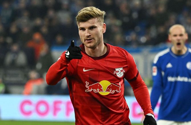 Bundesliga -Timo Werner leverede varen for Leipzig: Det føles godt