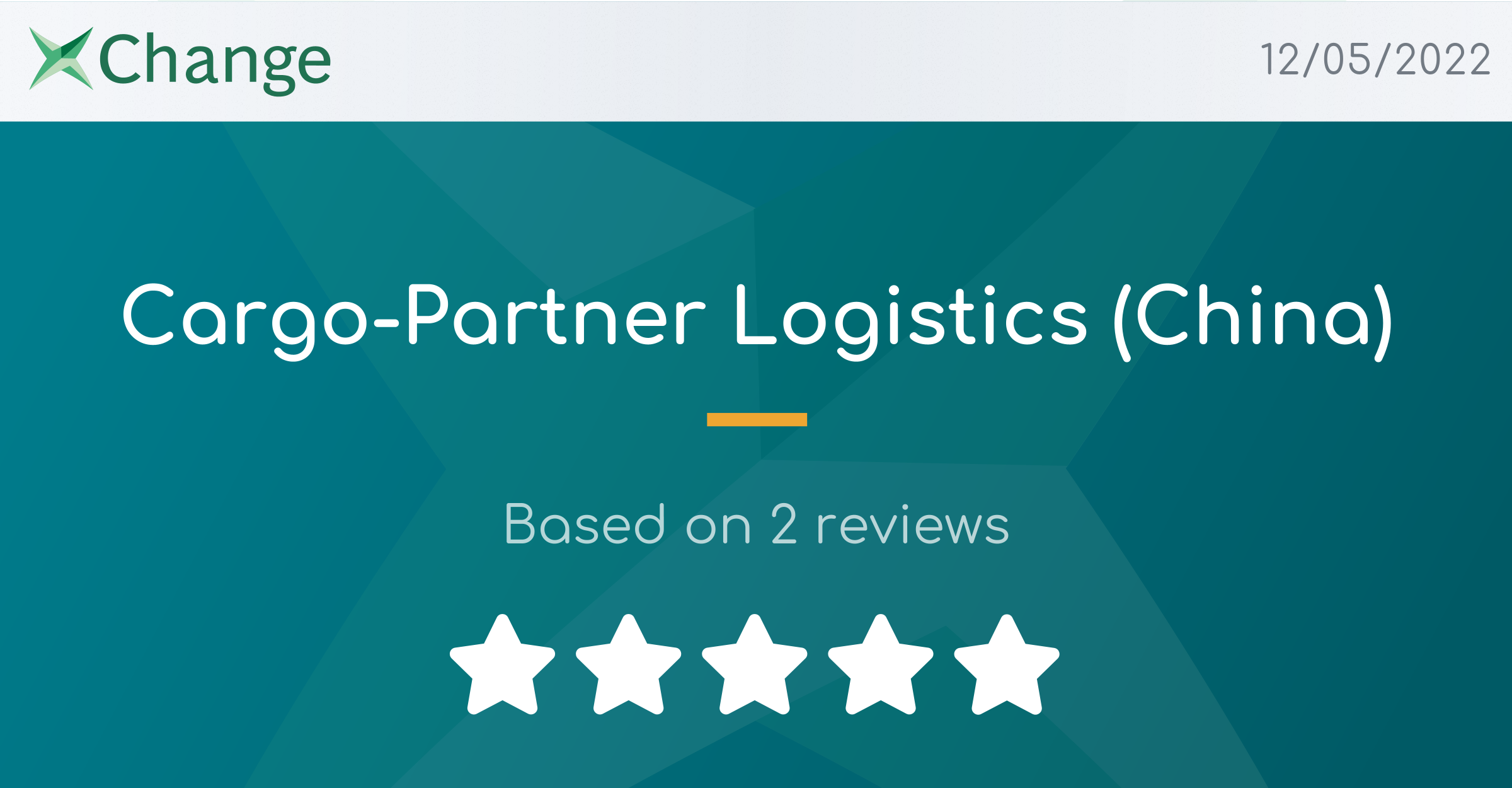 CargoPartner Logistics (China) Limited Container xChange