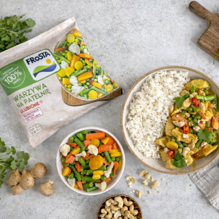 FRoSTA Indyjskie curry z indykiem i warzywami