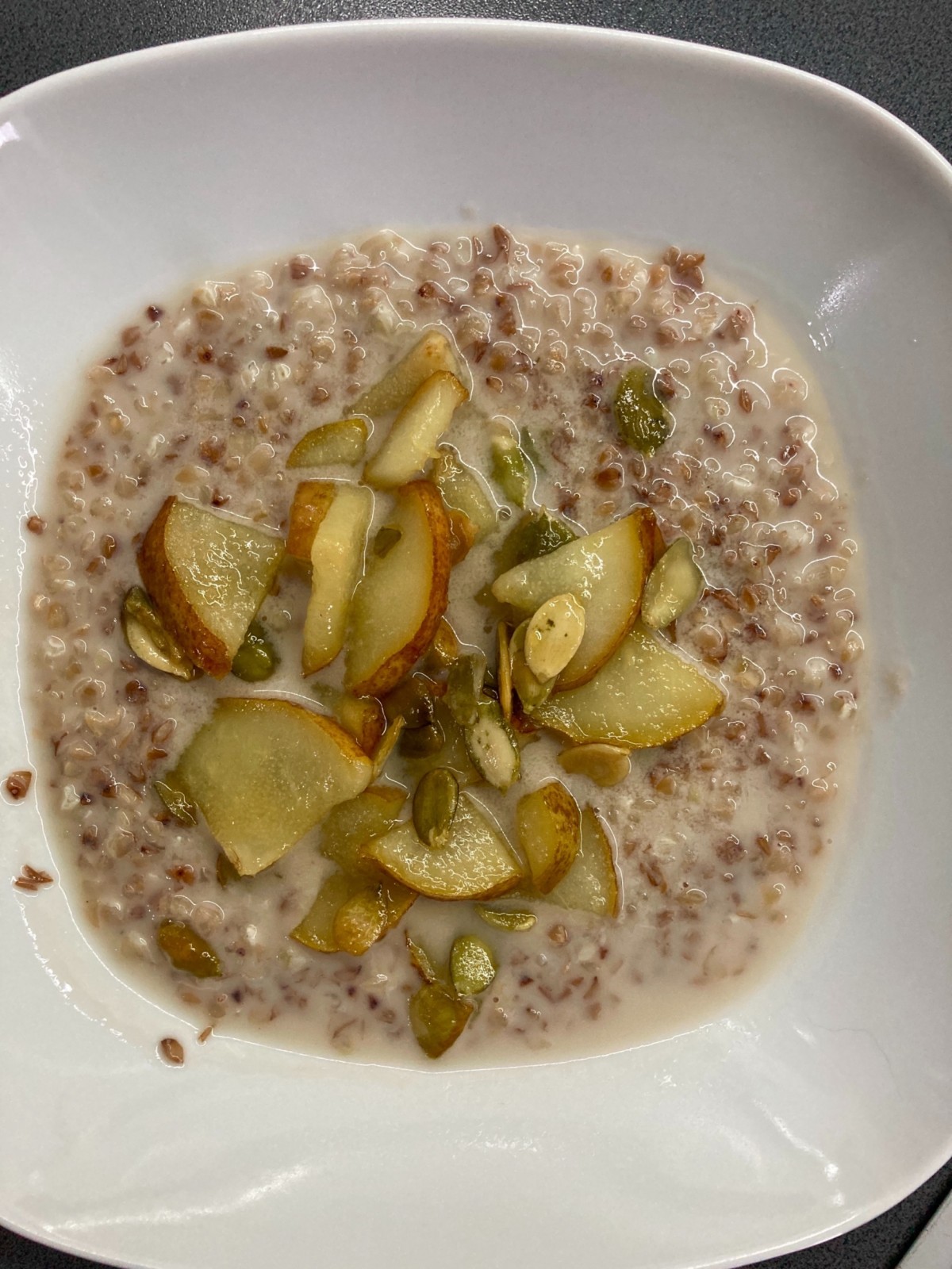 Gryczanka z gruszką