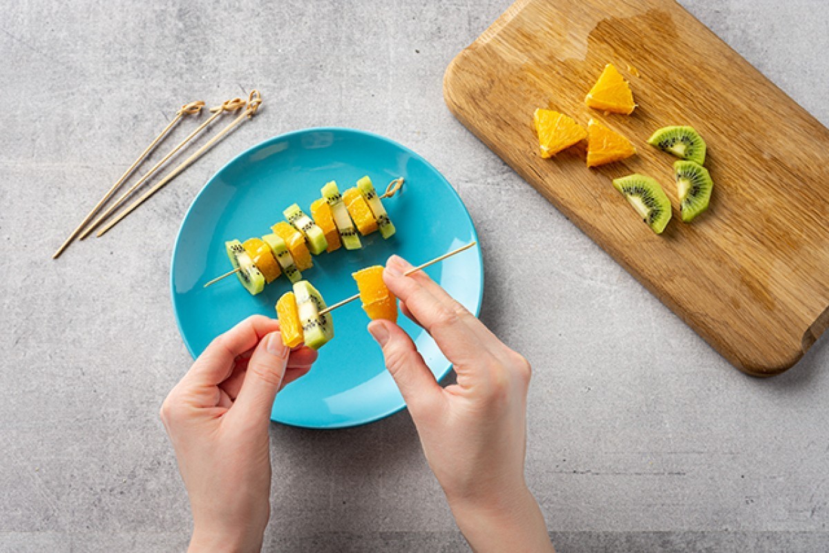 Recept voor Fruitspiesjes