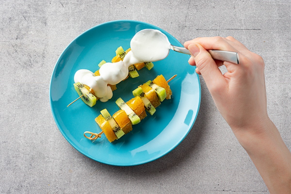 Recept voor Fruitspiesjes