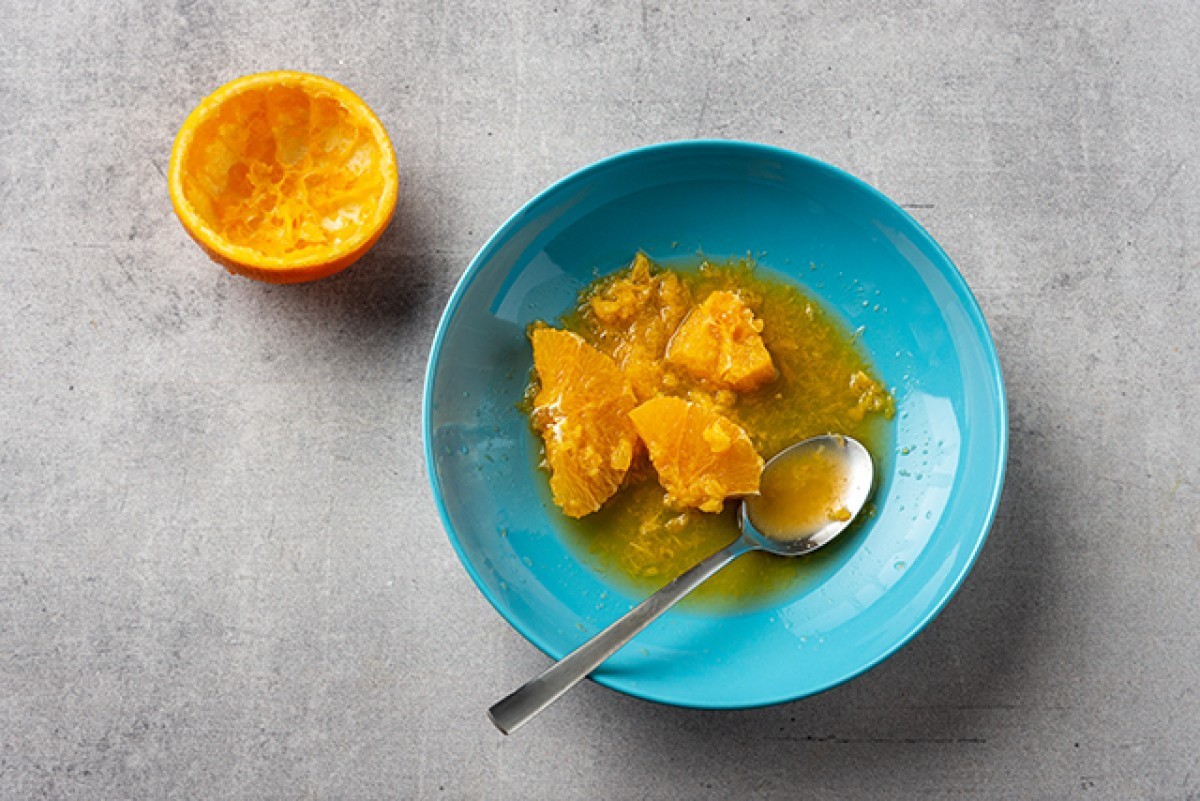 Recept voor Geraspte wortel met sinaasappel