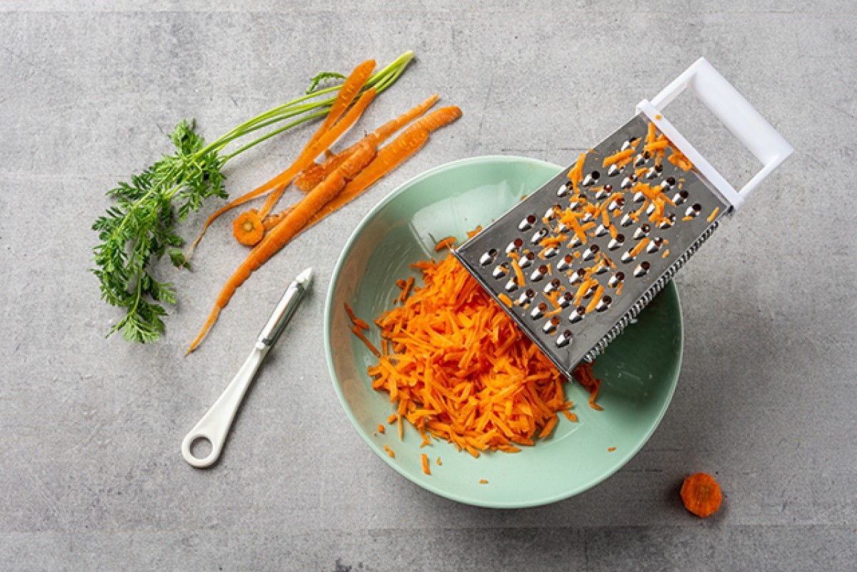 Recept voor Geraspte wortel met sinaasappel