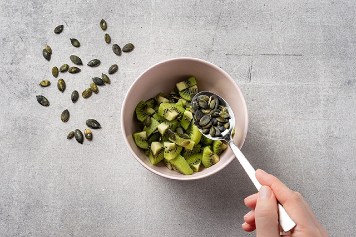 Recept voor Kiwi met zaden