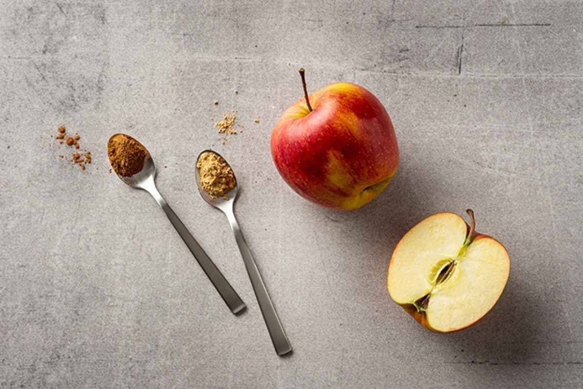 Recept voor Appelmousse met kaneel en gember