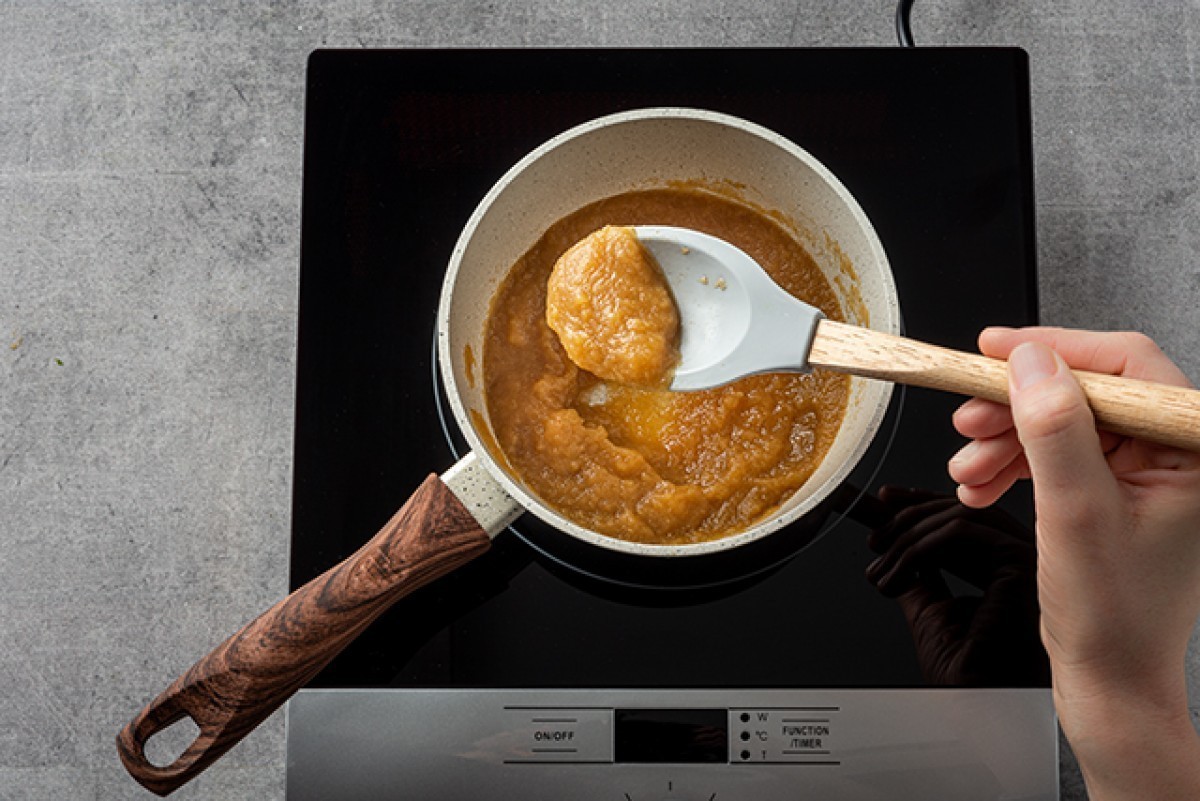 Recept voor Appelmousse met kaneel en gember