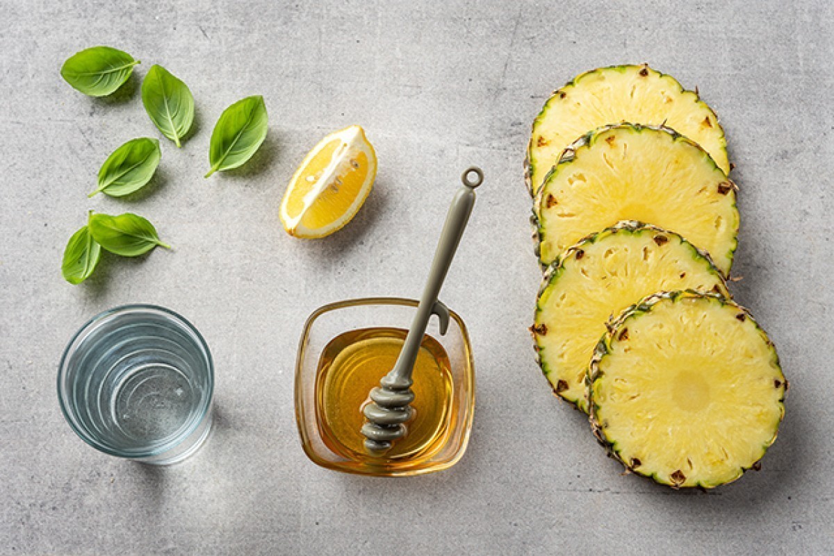 Recept voor Ananas-basilicumdrank