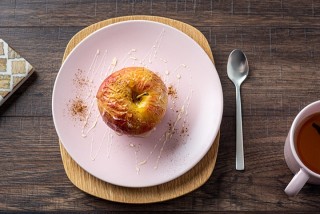 Gebakken appel