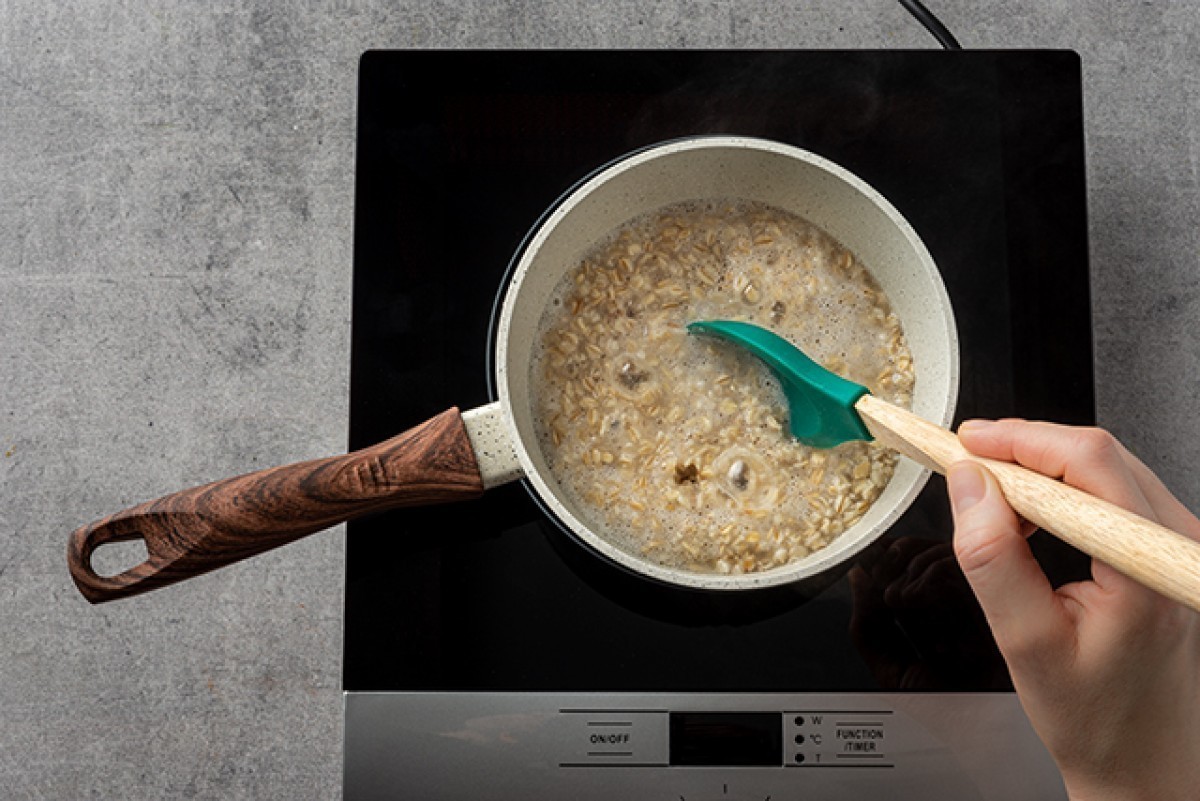 Recept voor Havermout met radijs en peterselie