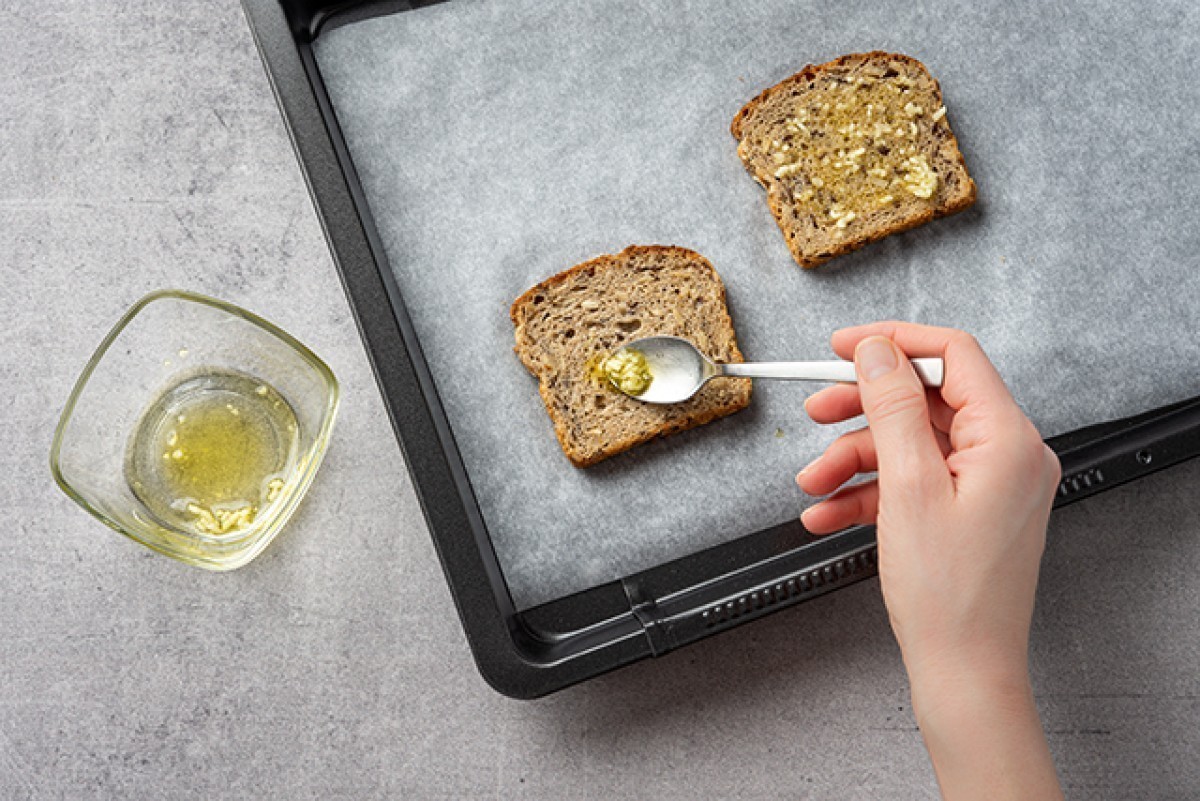 Recept voor Toast met tomaat
