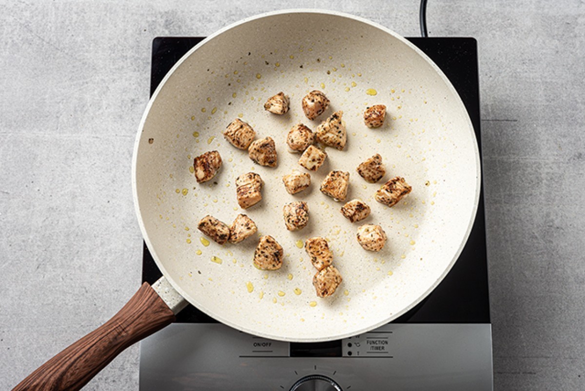 Recept voor Kip met appel en sinaasappel