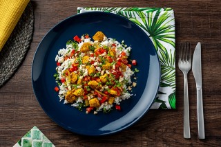 Korma di pollo con noci