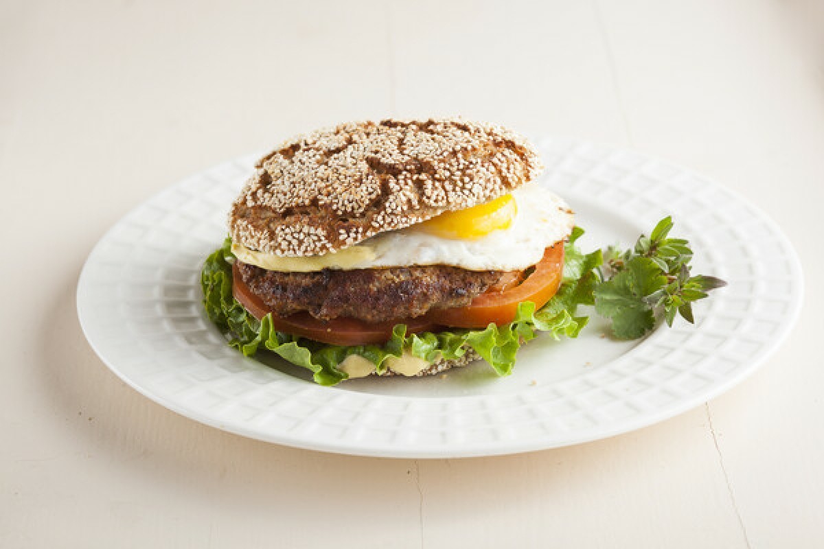 Burger à l’œuf