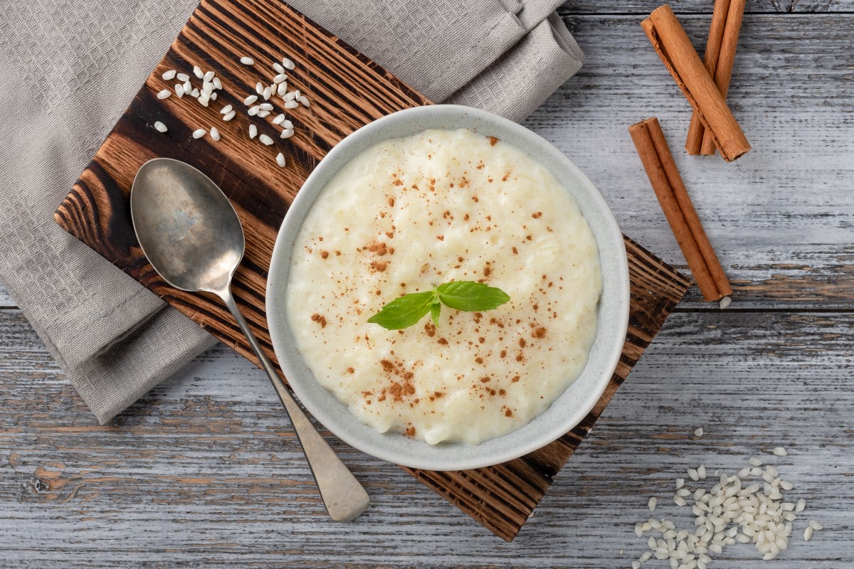 Riz au lait à la cannelle