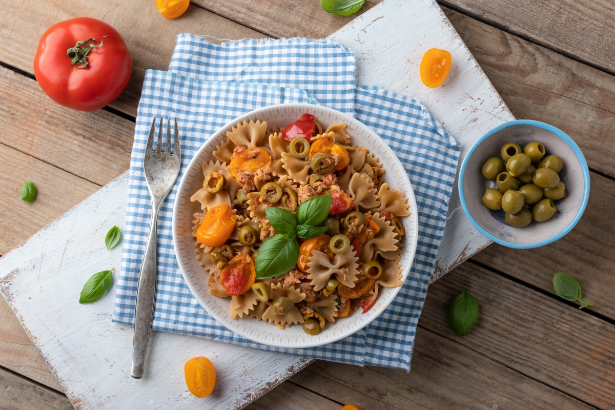Siciliaanse tonijnpasta